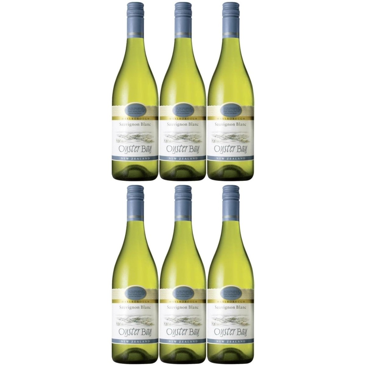 Oyster Bay Sauvignon Blanc Marlborough Weißwein Wein trocken Neuseeland (6 x 0.75l) - Versanel -