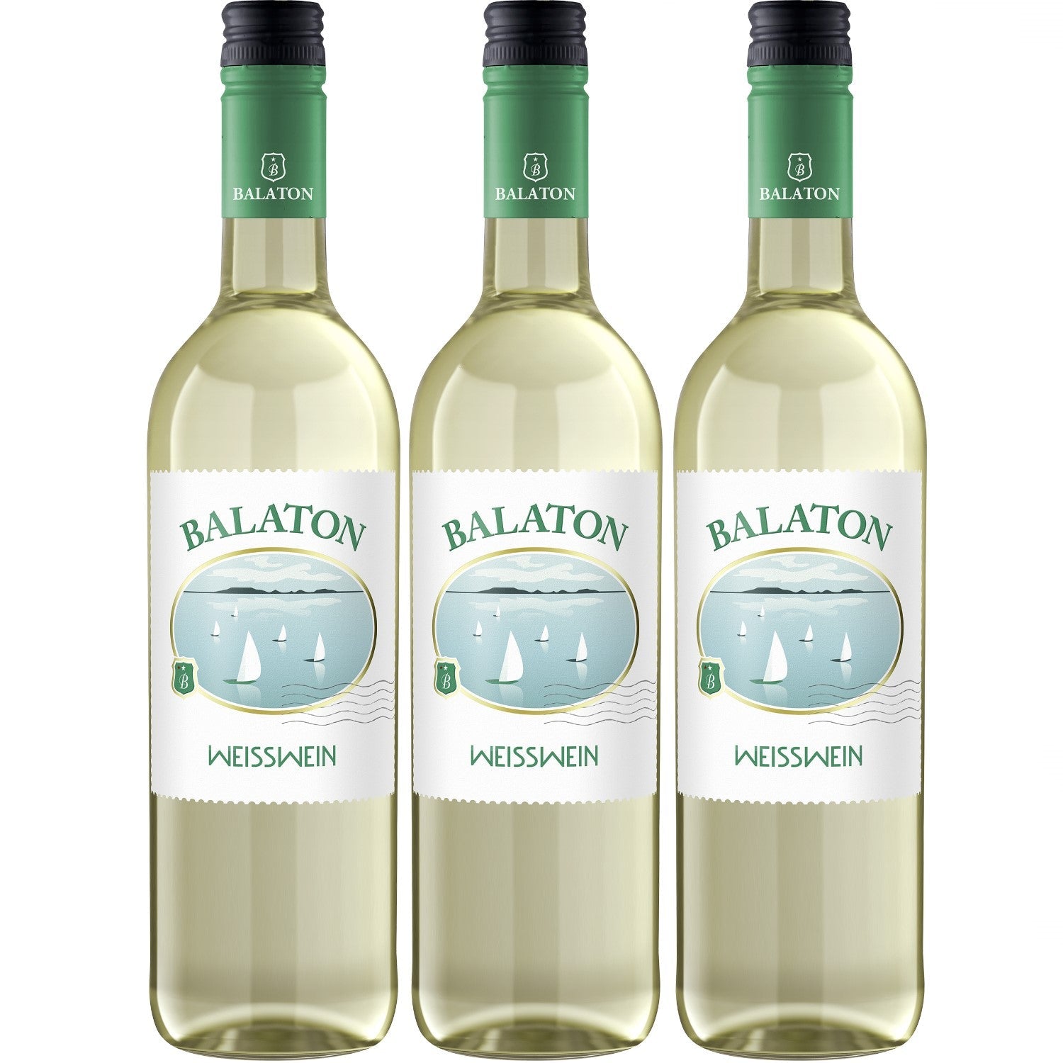 Balaton white wine (3 – sweet Versanel x 0.75l) Hungary