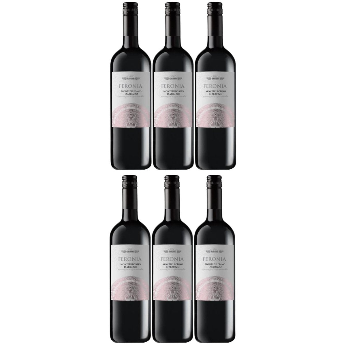 Rotwein Wein – Versanel d\'Abruzzo trocken (6 Italien Montepulciano Feronia DOC x