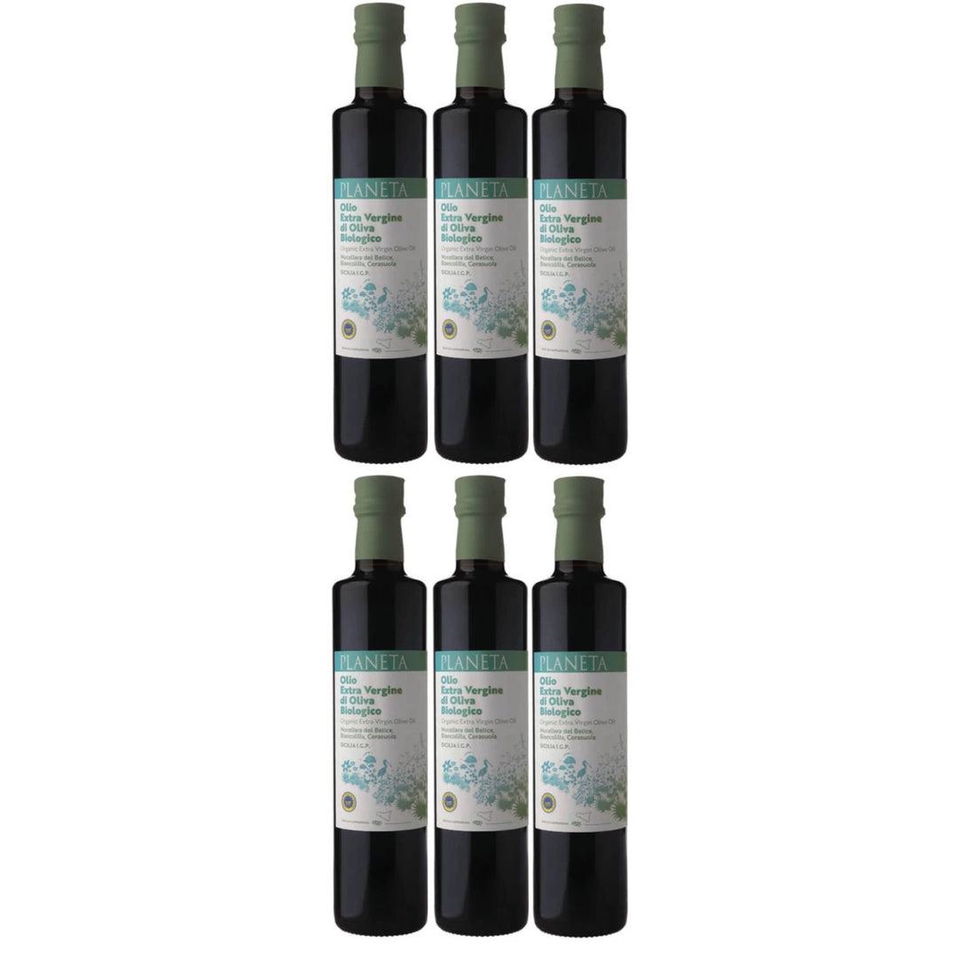 Planeta Natives Olivenöl extra Sicilia I.G.P Kaltgepresst (6 x 0,5l)