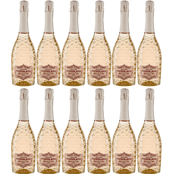 Pizzolato Rosé Spumante Extra Dry M-USE sparkling wine Italy (12 x 0.75l)
