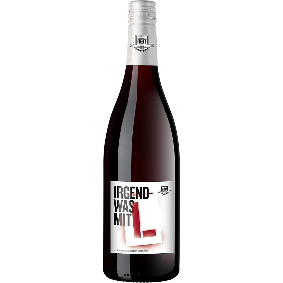 Weingut Bergdolt-Reif & Nett Irgendwas mit L Rotwein Cuvée Rot Müller-Thurgau Kerner Gewürztraminer Bacchus restsüß rot Deutschland (12 x 0,75l)