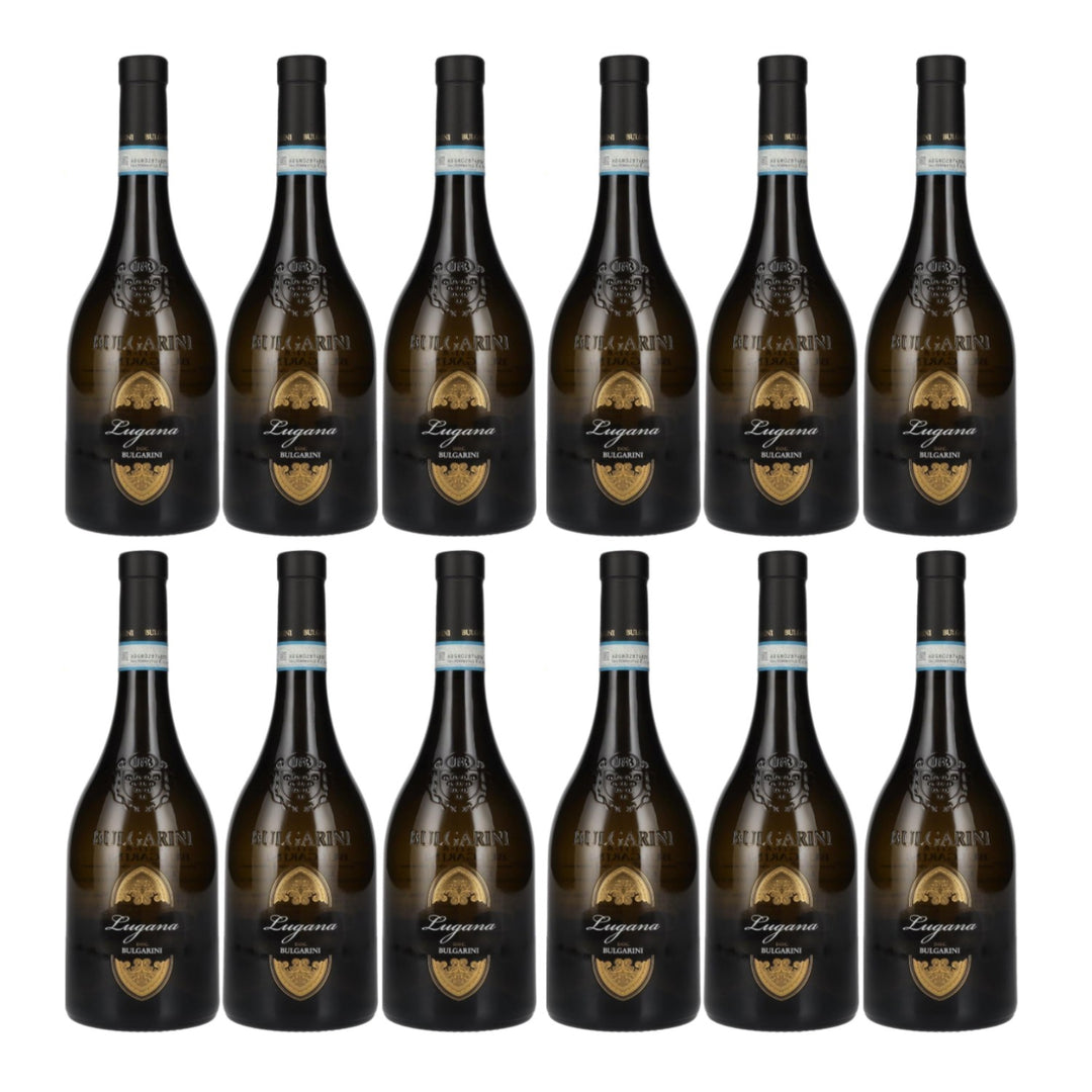 Cantina Bulgarini Lugana trocken Weiss Weißwein Italien (12 x 0,75l)