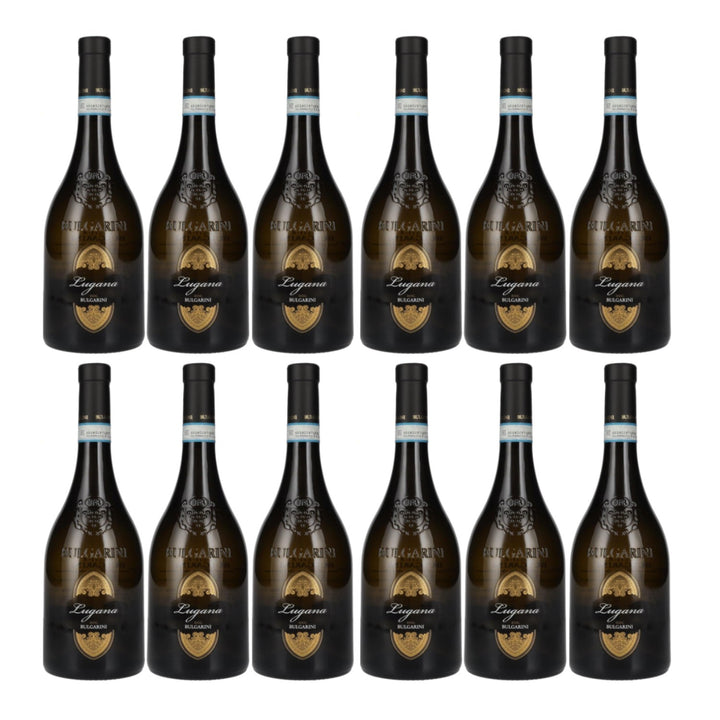 Cantina Bulgarini Lugana trocken Weiss Weißwein Italien (12 x 0,75l)