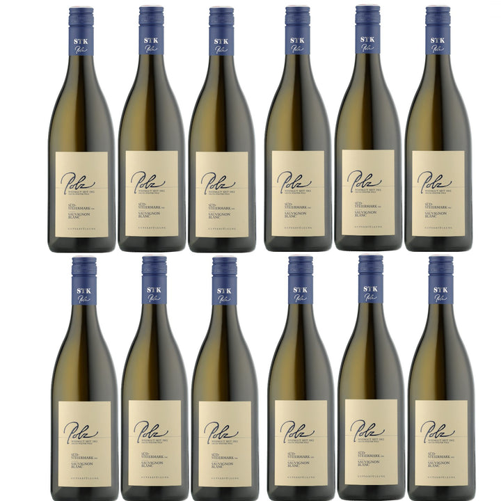 Weingut Polz Sauvignon Blanc Südsteiermark DAC Weißwein Wein trocken Österreich (12 x 0.75l)