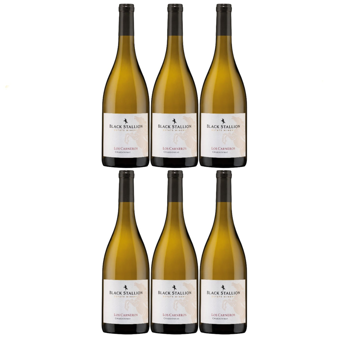 Black Stallion Estate Winery Chardonnay Weisswein Weiss trocken USA (6 x 0.75 l)