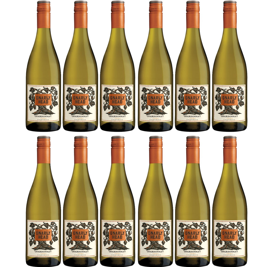 Gnarly Head Chardonnay Weisswein Weiss trocken USA (12 x 0.75 l)