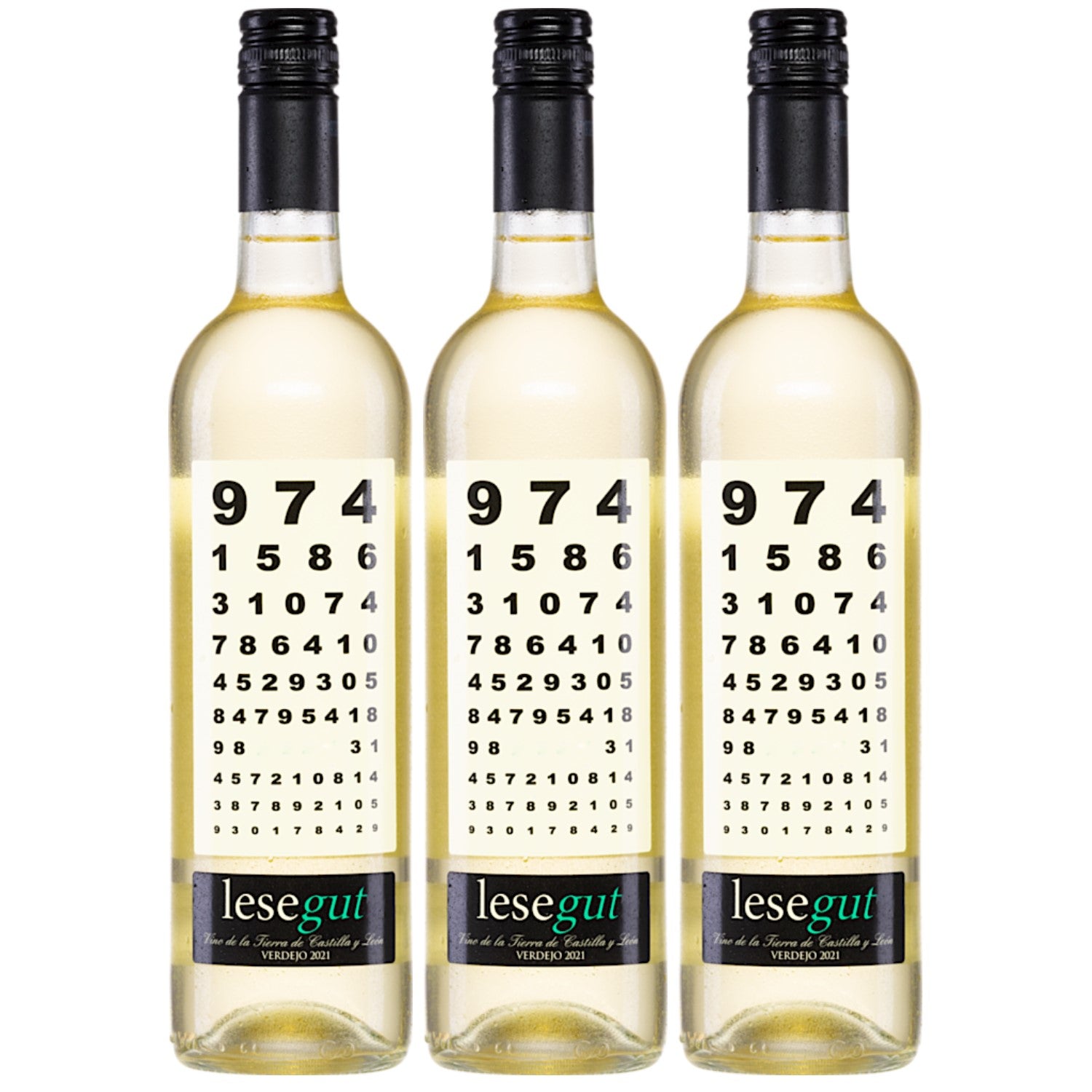 Bodegas Copaboca Lesegut Blanco Trocken Weißwein Vegan Spanien (3 x 0,75 l)