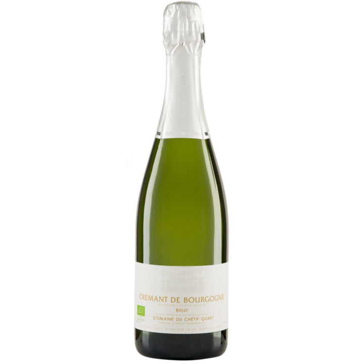 Domaine du Chétif Quart Crémant de Bourgogne AOP Brut Bio Schaumwein Frankreich (3 x 0,75l)