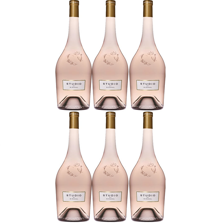 STUDIO by Miraval Rosé Méditerranée IGP Magnum Roséwein Wein trocken Frankreich (6 x 1.5l)