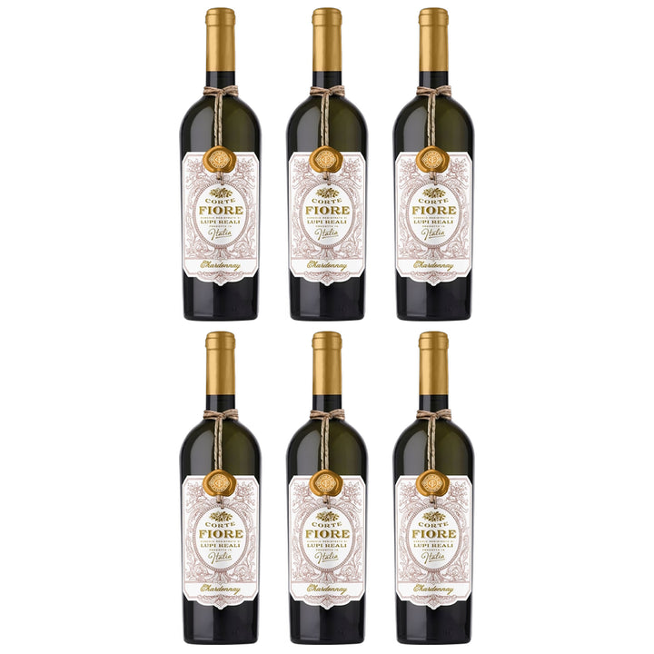 CORTE FIORE Chardonnay IGP BIO Weißwein Trocken Italien (6 x 0.75l)