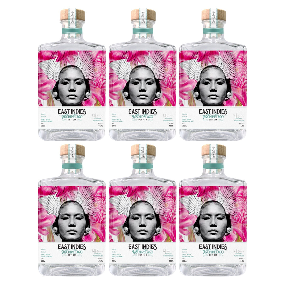 East Indies Archipelago Dry Gin Indonesien Bali (6 x 0,2l)