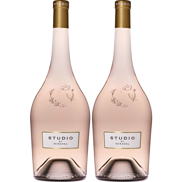 STUDIO by Miraval Rosé Méditerranée IGP Magnum Roséwein Wein trocken Frankreich (2 x 1.5l)
