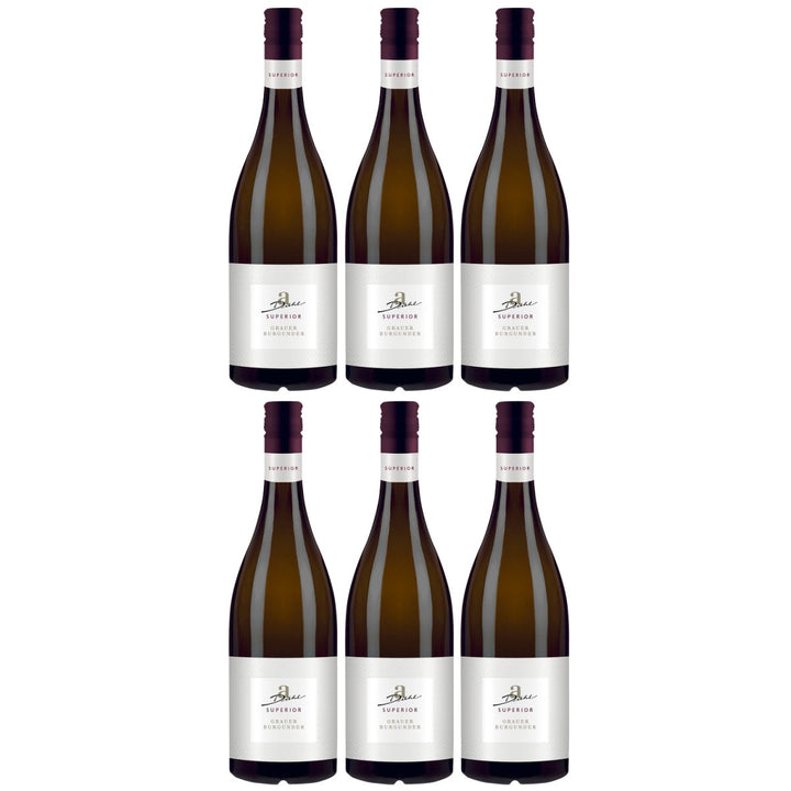 A. Diehl Superior Grauer Burgunder Weißwein veganer Wein trocken QbA (6 x 0.75l) - Versanel - Wein