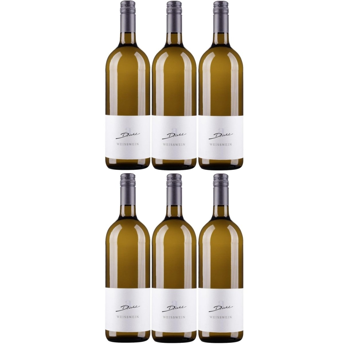 A. Diehl Weißwein Cuvée süss Pfalz Dt. Qualitätswein (6 x 1.0l) - Versanel -