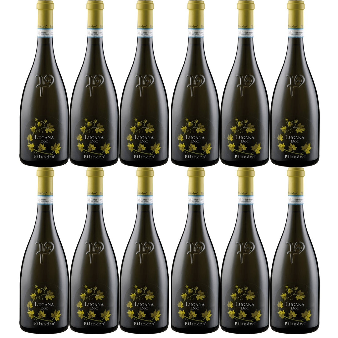 Azienda Agricola Pilandro Lugana Weißwein Wein Trocken DOC Italien (12 x 0.75l)