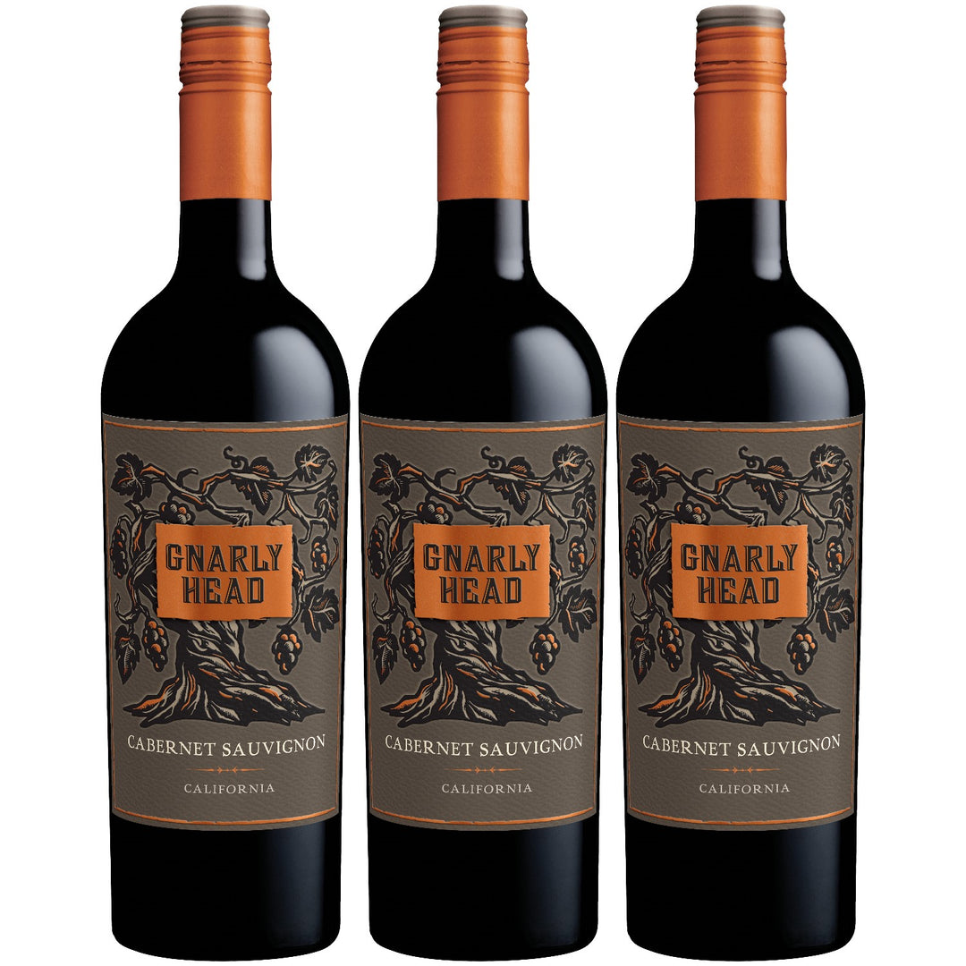 Gnarly Head Cabernet Sauvignon Rotwein Rot trocken USA (3 x 0.75 l)