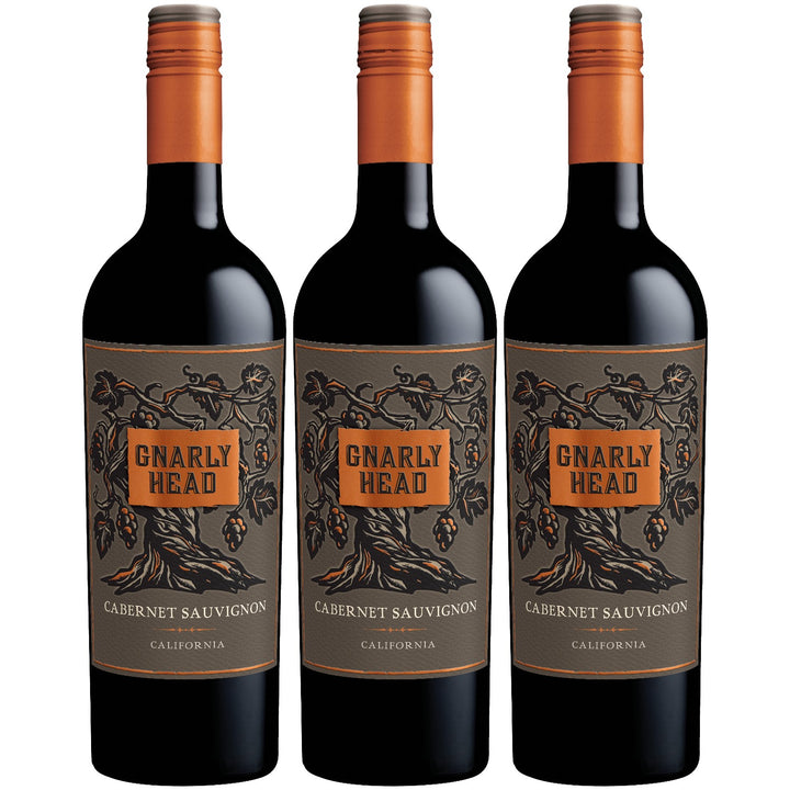 Gnarly Head Cabernet Sauvignon Rotwein Rot trocken USA (3 x 0.75 l)