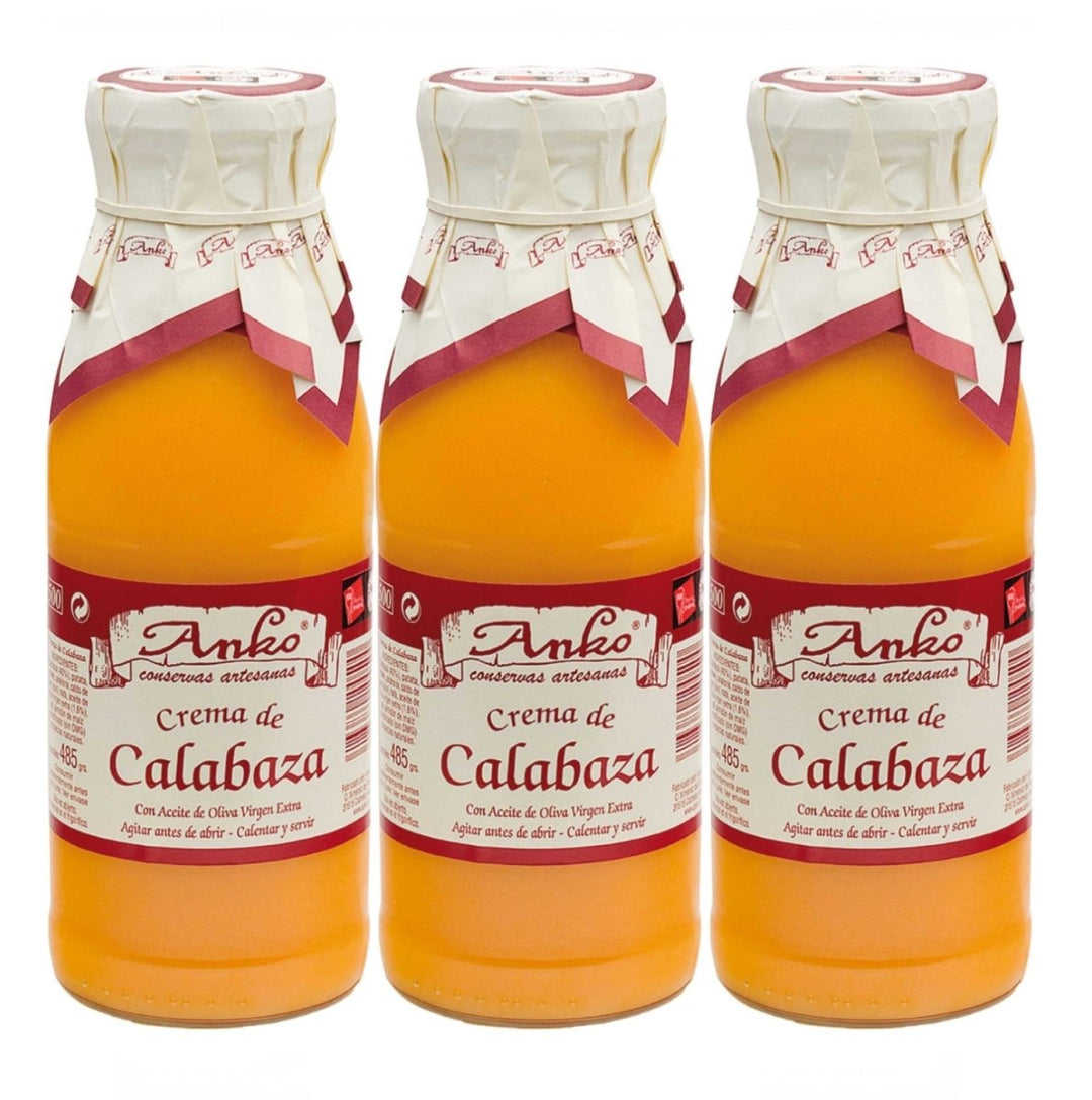 Anko Crema de Calabaza Kürbissuppe Spanien (3 x 500ml) - Versanel - 