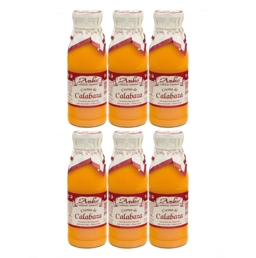 Anko Crema de Calabaza Kürbissuppe Spanien (6 x 500ml) - Versanel - 