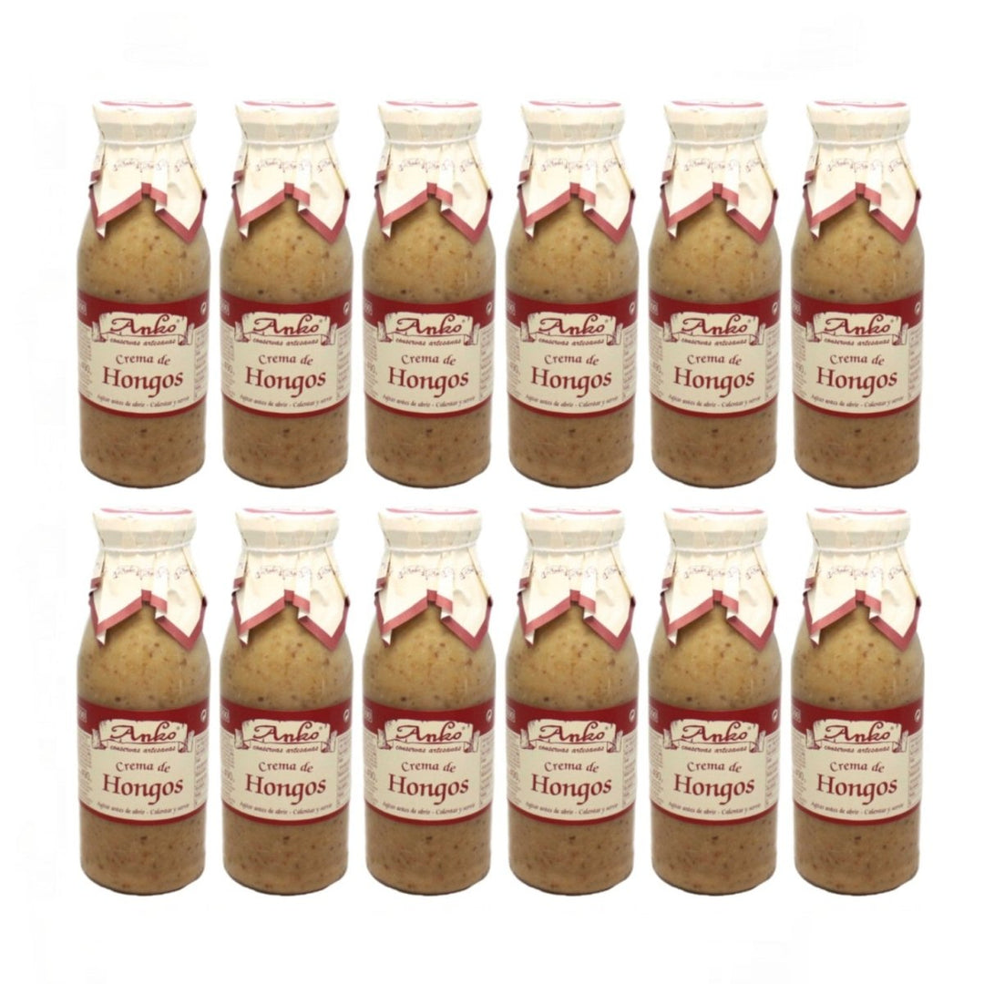 Anko Crema de Hongos Steinpilzsuppe Spanien (12 x 500ml) - Versanel - 