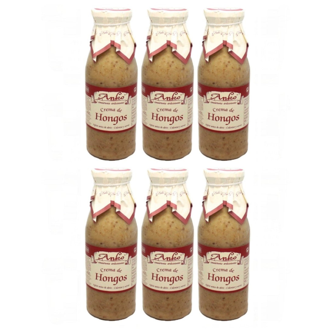 Anko Crema de Hongos Steinpilzsuppe Spanien (6 x 500ml) - Versanel - 