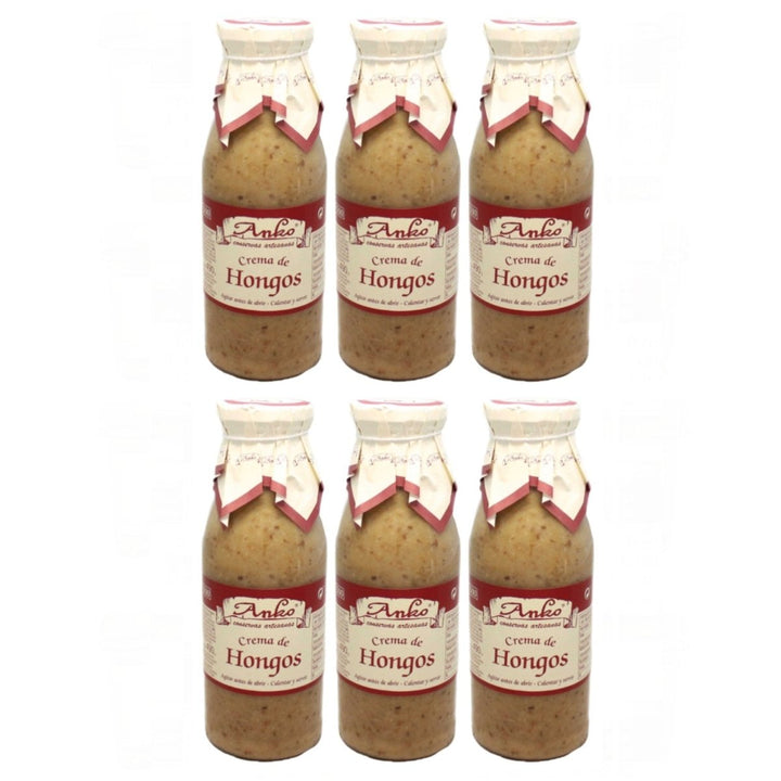 Anko Crema de Hongos Steinpilzsuppe Spanien (6 x 500ml) - Versanel - 