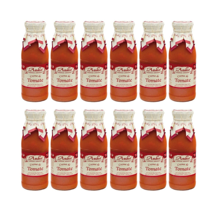 Anko Crema de Tomate Tomatensuppe Spanien (12 x 500ml) - Versanel - 