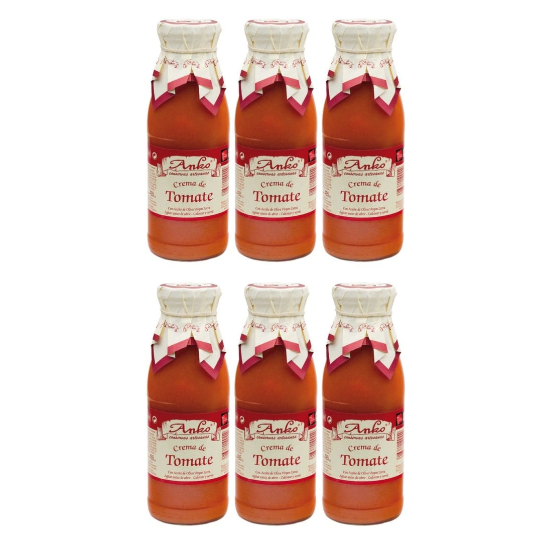 Anko Crema de Tomate Tomatensuppe Spanien (6 x 500ml) - Versanel - 