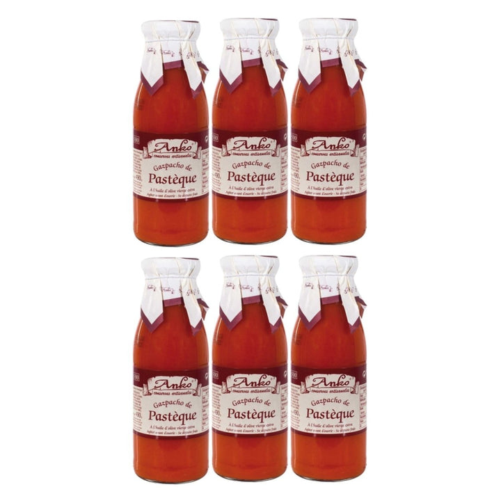 Anko Gazpacho de Pasteque Tomaten mit Wassermelone Spanien (6 x 500ml) - Versanel - 
