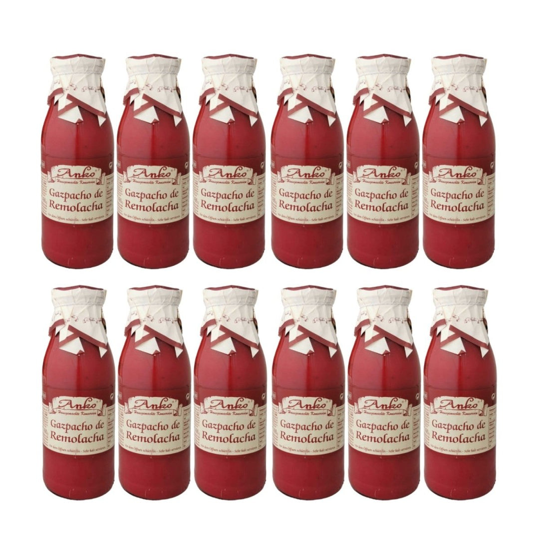 Anko Gazpacho de Remolacha Rote Beete Spanien (1 x 500ml) - Versanel - 