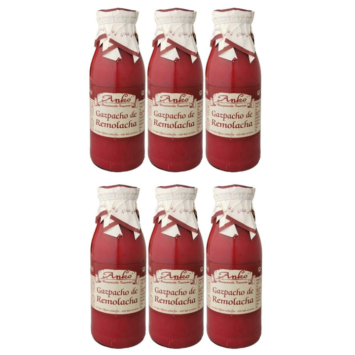 Anko Gazpacho de Remolacha Rote Beete Spanien (6 x 500ml) - Versanel - 