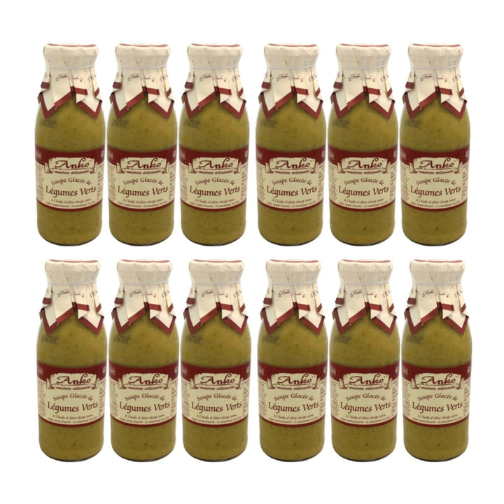 Anko Soupe Glacee de Legumes Verts grüne Gemüsesuppe Spanien (12 x 500ml) - Versanel - 