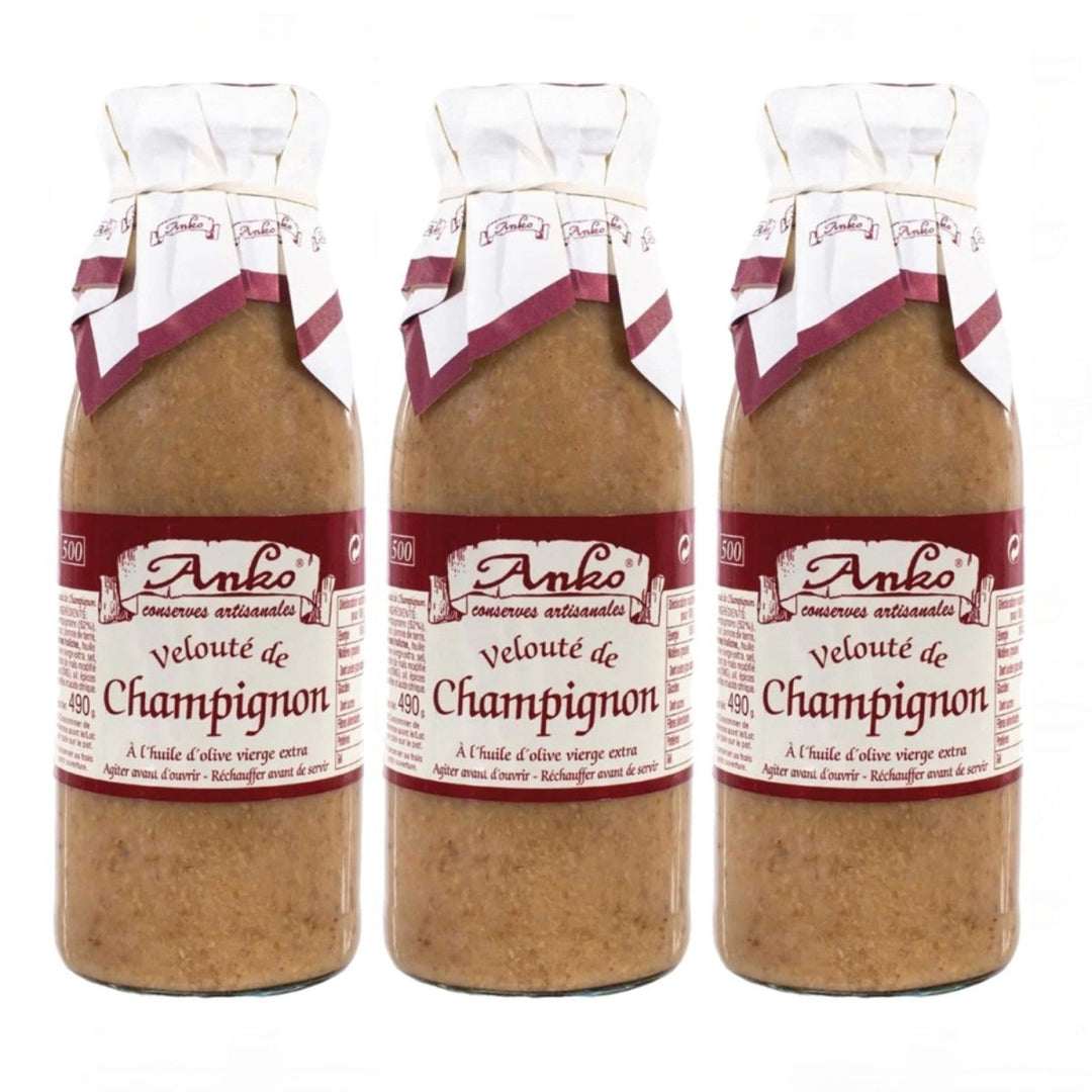 Anko Veloute de Champignon Pilzsuppe Spanien (3 x 500ml) - Versanel - 