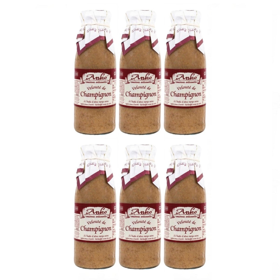 Anko Veloute de Champignon Pilzsuppe Spanien (6 x 500ml) - Versanel - 
