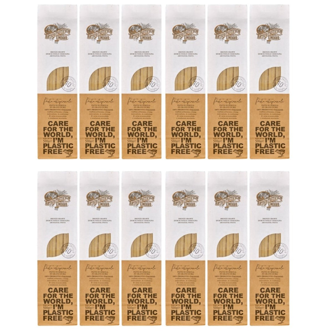 Antico Pastifico Umbro Tagliatelle Italien (12 x 500 g) - Versanel - 