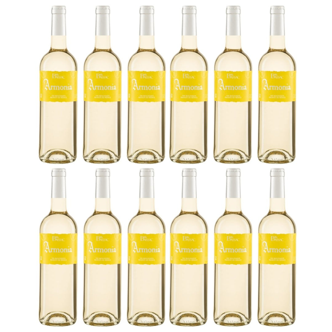 ARMONIA Blanc Weißwein Trocken Frankreich (12 x 0.75l) - Versanel - 