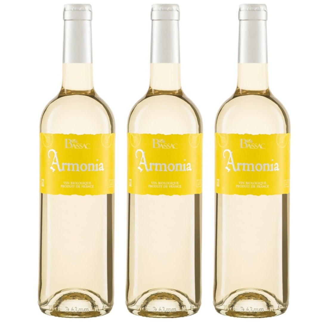 ARMONIA Blanc Weißwein Trocken Frankreich (3 x 0.75l) - Versanel - 