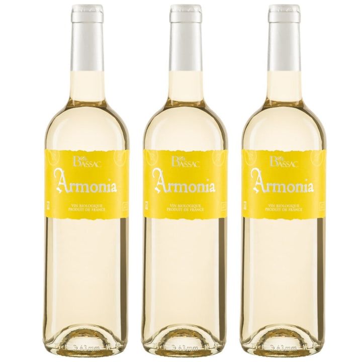 ARMONIA Blanc Weißwein Trocken Frankreich (3 x 0.75l) - Versanel - 