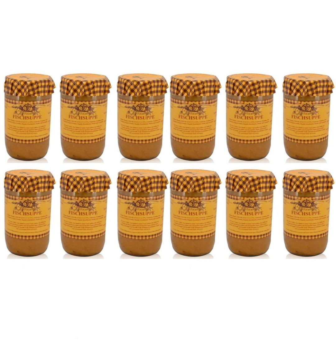 Azais & Polito Fischsuppe aus Sete Frankreich (12 x 720ml) - Versanel - 