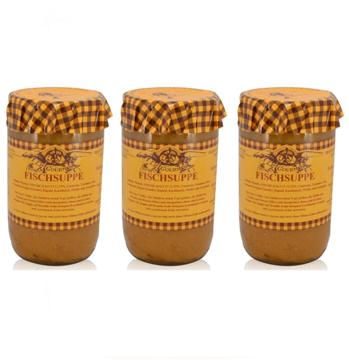 Azais & Polito Fischsuppe aus Sete Frankreich (3 x 720ml) - Versanel - 