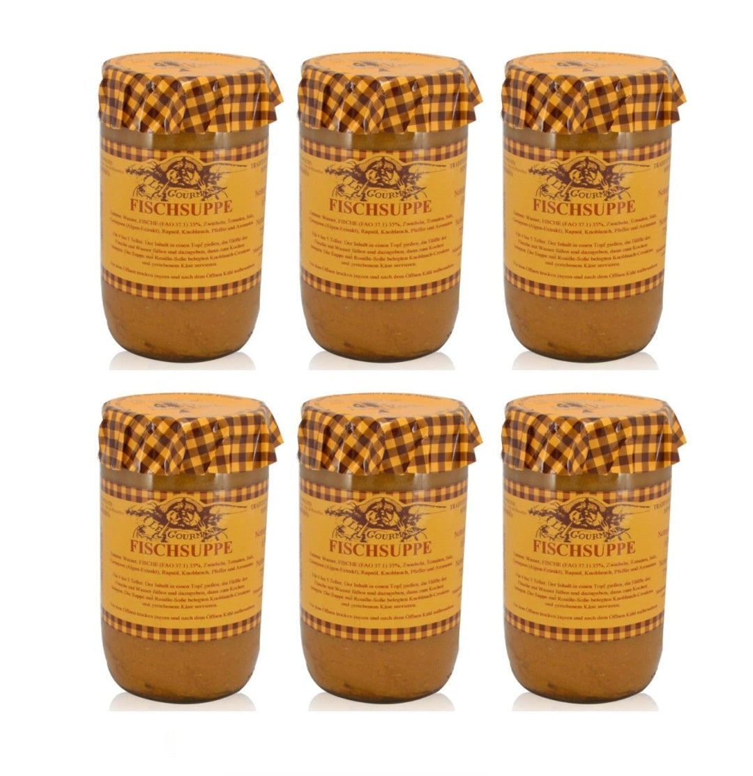 Azais & Polito Fischsuppe aus Sete Frankreich (6 x 720ml) - Versanel - 
