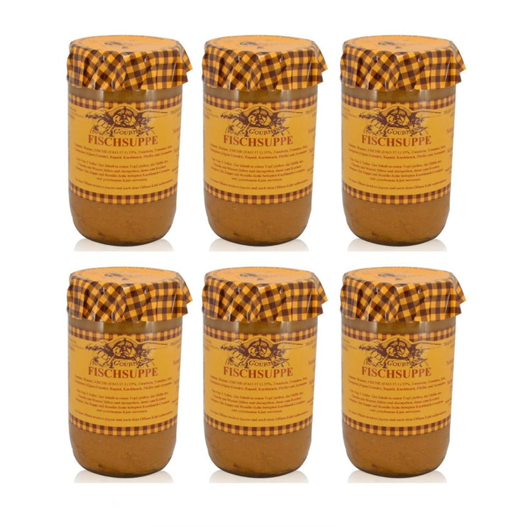 Azais & Polito Fischsuppe aus Sete Frankreich (6 x 720ml) - Versanel - 