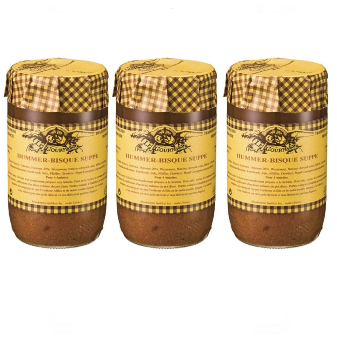 Azais Polito Hummer Bisque Suppe Hummersuppe Frankreich (3 x 370ml) - Versanel - 