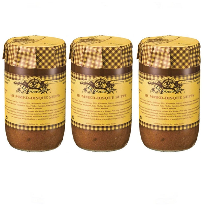 Azais Polito Hummer Bisque Suppe Hummersuppe Frankreich (3 x 370ml) - Versanel - 