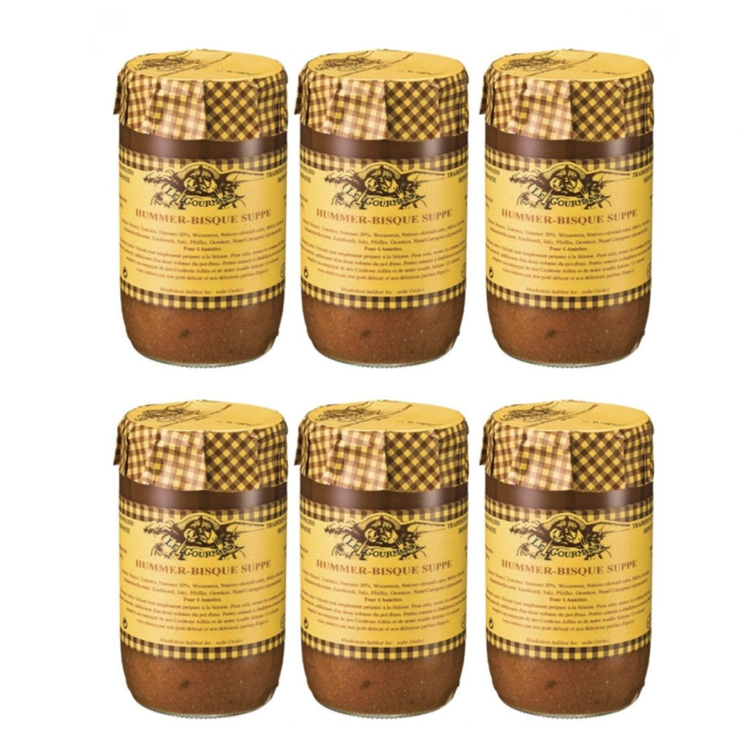 Azais Polito Hummer Bisque Suppe Hummersuppe Frankreich (6 x 370ml) - Versanel - 
