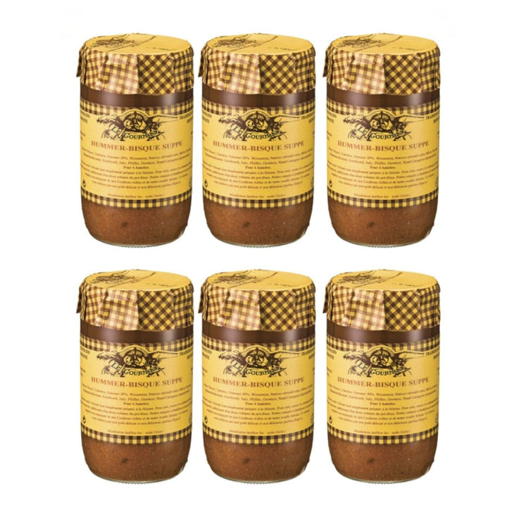 Azais Polito Hummer Bisque Suppe Hummersuppe Frankreich (6 x 370ml) - Versanel - 