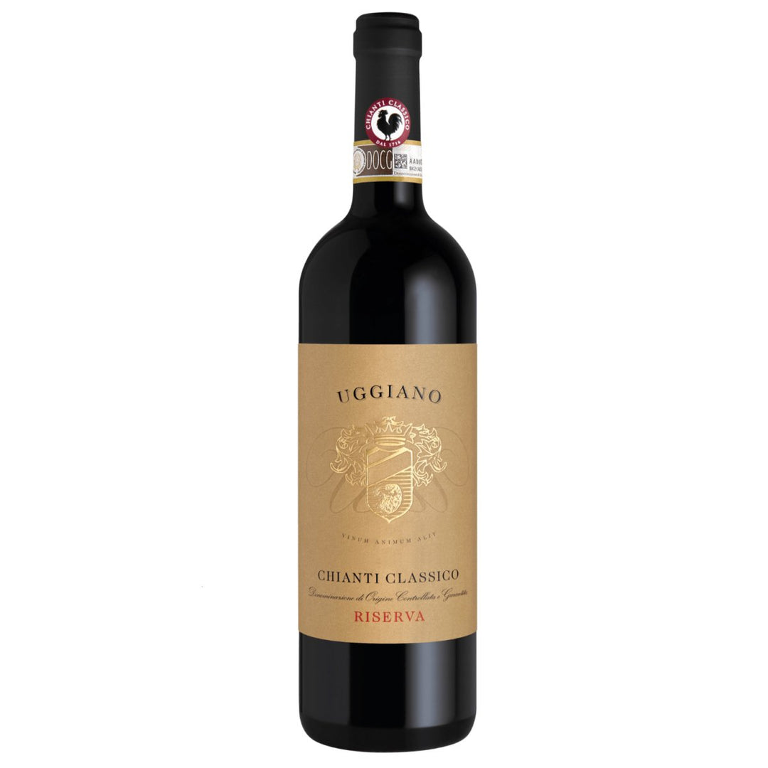 Azienda Uggiano Chianti Classico Riserva DOCG Rotwein Rot Trocken Italien(3 x 0,75l) - Versanel - 