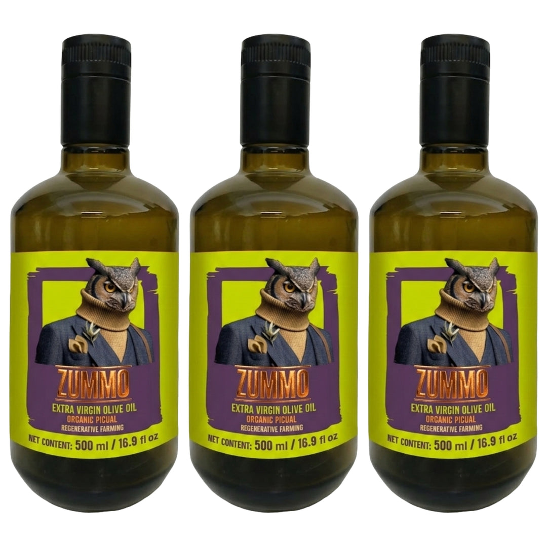 Canena Zummo EVOO Organic Picual Extra Virgin BIO Spanien (3 x 0.5 l)