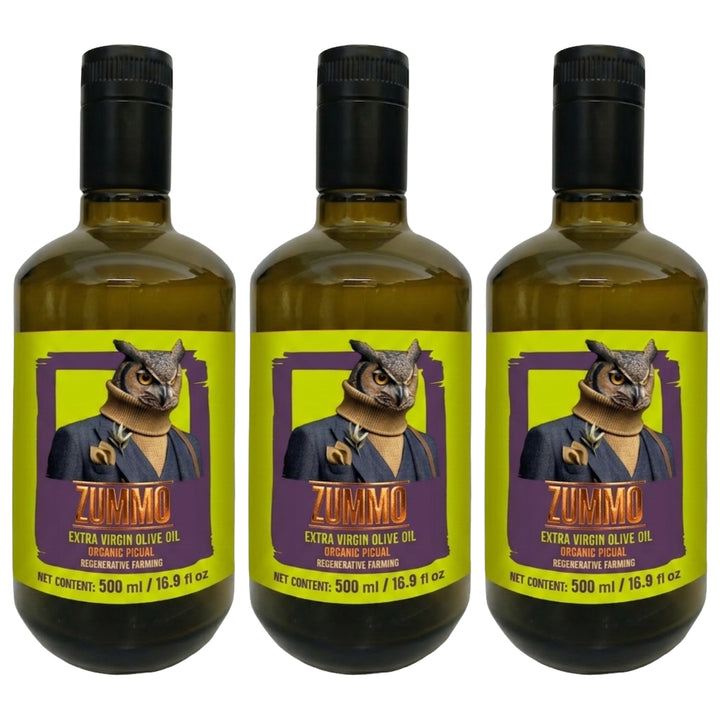 Canena Zummo EVOO Organic Picual Extra Virgin BIO Spanien (3 x 0.5 l)